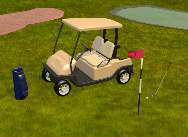 golf scene